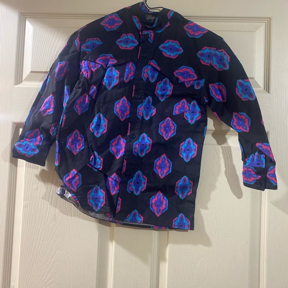 Vintage boys western shirt